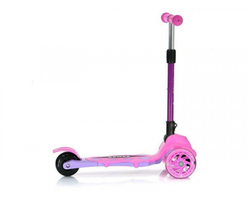 Самокат трехколесный Zumba  (розовый)