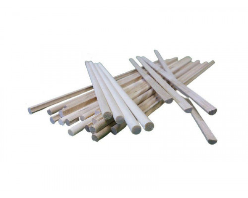 Набор бревен 5 мм, длина 200 мм, 80+4+4 шт, береза, для дома 1/72