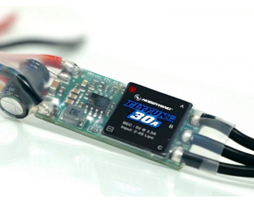 Бесколлекторный регулятор Hobbywing Flyfun-30A-Mini-V5 (30A-45A, Aircraft)