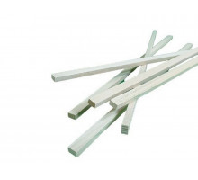 Деревянные рейки 5х8 мм, длина 300 мм, липа, 6 шт