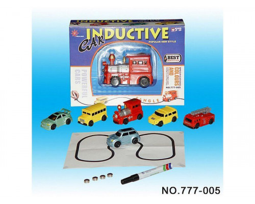 Машинка GOLD LIGHT TOYS 777-005, сенсор, едет по линии