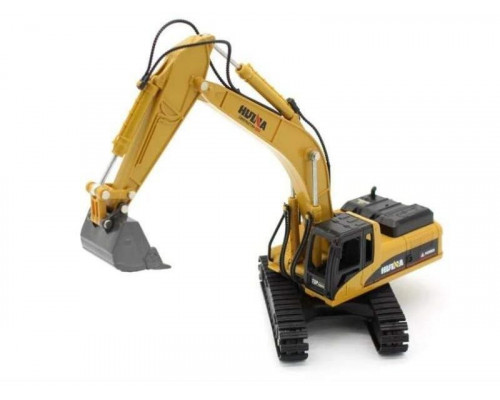 Металлический экскаватор с ковшом HUI NA TOYS 1/50 PRO