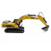 Металлический экскаватор с ковшом HUI NA TOYS 1/50 PRO