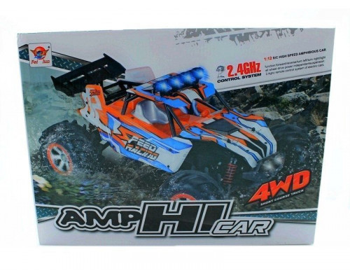 Радиоуправляемый шорт-корс амфибия Feilun The Brave 4WD 2.4G 1/12 RTR