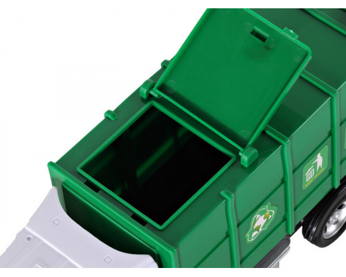 Радиоуправляемая машина AUTODRIVE Мусоровоз, 27MHz, свет. эффекты, в/к 38,3*12*16 см