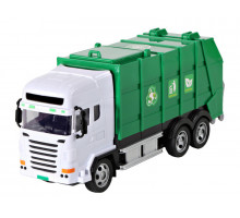 Радиоуправляемая машина AUTODRIVE Мусоровоз, 27MHz, свет. эффекты, в/к 38,3*12*16 см