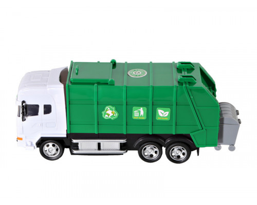 Радиоуправляемая машина AUTODRIVE Мусоровоз, 27MHz, свет. эффекты, в/к 38,3*12*16 см