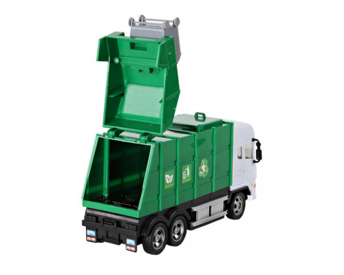 Радиоуправляемая машина AUTODRIVE Мусоровоз, 27MHz, свет. эффекты, в/к 38,3*12*16 см