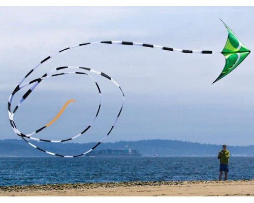 Пилотажный хвост-труба 23м (оранжево-белый)