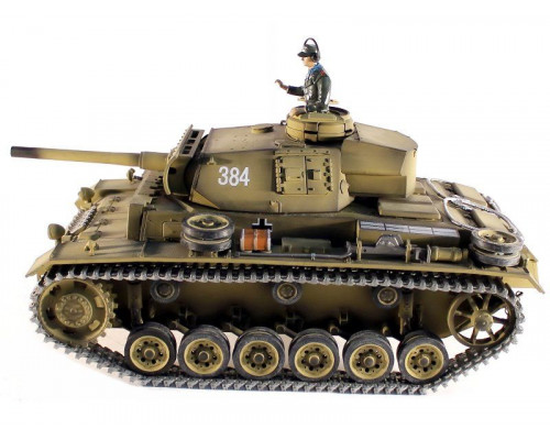 Р/У танк Taigen 1/16 Panzerkampfwagen III (Германия) HC 2.4G RTR