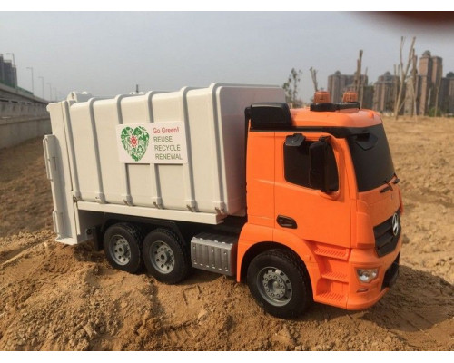 Р/У мусоровоз Double Eagle Mercedes-Benz Antos 1:20