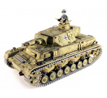 Р/У танк Taigen 1/16 Dak PZ.Kpfw. IV Ausf. F-1 (Германия) HC 2.4G RTR