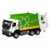 Машина АВТОПАНОРАМА Volvo мусоровоз, зеленый, 1/50, свет, звук, в/к 28*14*10 см