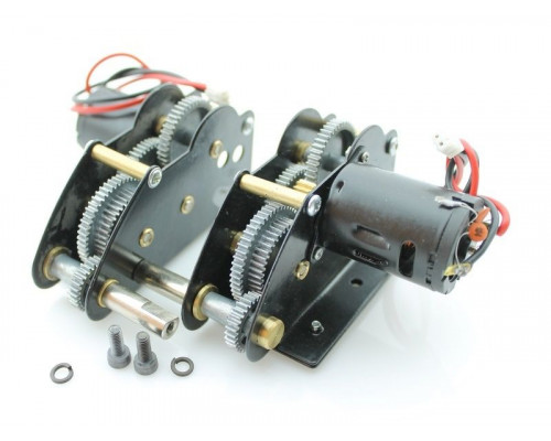 Редуктора Taigen цинк 3в1, 18kRPM, для 3818(plastic), 3819, 3848, 3859, 3868, 3878 с моторами(380)