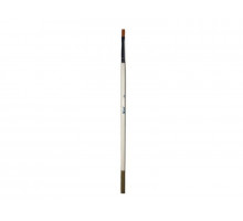 Кисть из синтетического волоса, плоская № 3, шт