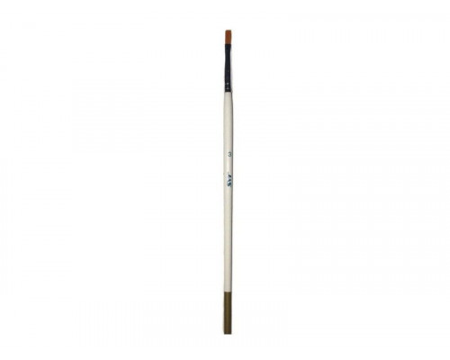 Кисть из синтетического волоса, плоская № 3, шт