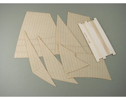 Комплект парусов для модели Berbice, 1/96