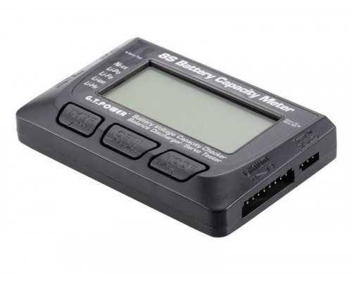 Измеритель емкости Li-Po аккумуляторов 8S G.T.Power