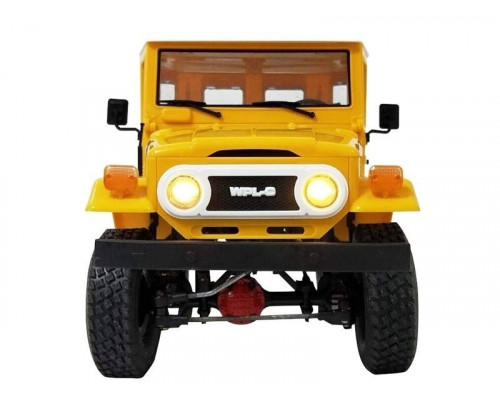 Радиоуправляемая машина WPL японский внедорожник FJ40 (желтая) 4WD 2.4G 1/16 RTR