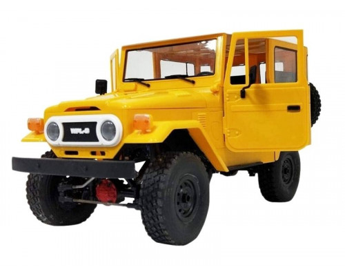 Радиоуправляемая машина WPL японский внедорожник FJ40 (желтая) 4WD 2.4G 1/16 RTR