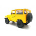 Радиоуправляемая машина WPL японский внедорожник FJ40 (желтая) 4WD 2.4G 1/16 RTR