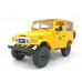 Радиоуправляемая машина WPL японский внедорожник FJ40 (желтая) 4WD 2.4G 1/16 RTR