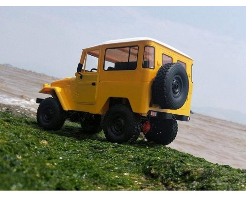 Радиоуправляемая машина WPL японский внедорожник FJ40 (желтая) 4WD 2.4G 1/16 RTR