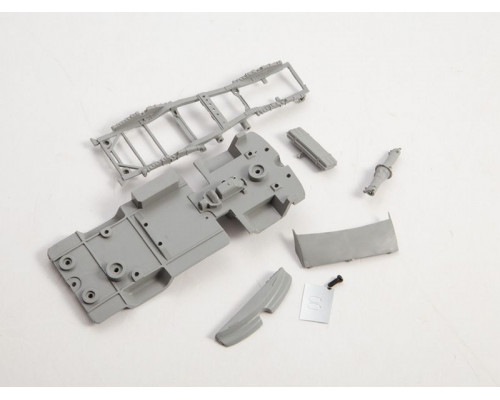Сборная модель AVD Диагностическая станция УАЗ-Т12.02, 1/43