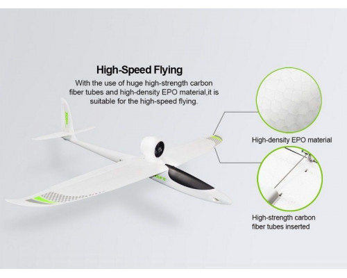 Радиоуправляемый планер Top RC Swift (EDF Power System) 1200мм 2.4G 4-ch LiPo RTF