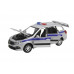 Машина АВТОПАНОРАМА LADA GRANTA CROSS Полиция, серебро, 1/24, свет, звук, в/к 24,5*12,5*10,5 см