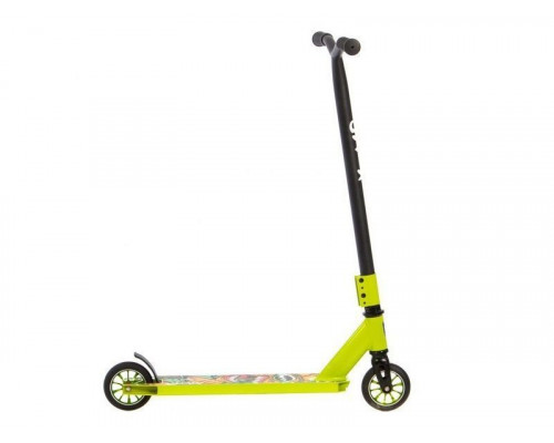 Самокат двухколесный трюковой X-UP (зеленый)