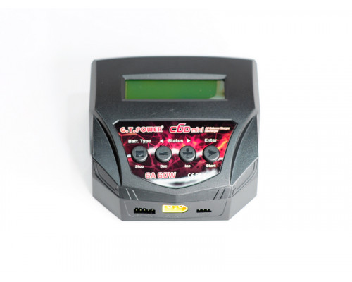Универсальное зарядное устройство G.T.Power C6D Mini 60W, 220В, 6A