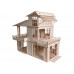 Деревянный конструктор Lemmo Дом ЛОФТ, 281 деталь