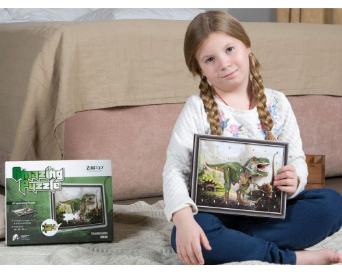 3D картина ТИРАНОЗАВР