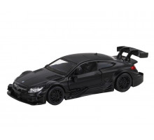 Машина "АВТОПАНОРАМА" Mercedes-AMG C 63 DTM, черный матовый, 1/43, инерция, в/к 17,5*12,5*6,5 см