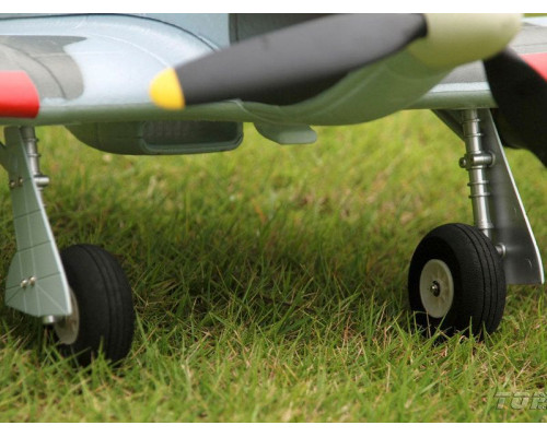 Радиоуправляемый самолет Top RC Hurricane зеленый 750мм 2.4G 4-ch LiPo RTF