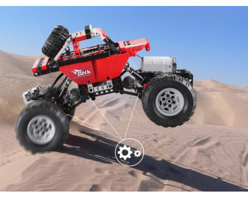 Р/У конструктор CADA deTech Off-Road Crawler (489 деталей)