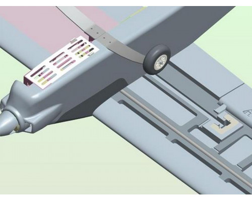 Радиоуправляемый самолет Top RC Riot 1400мм KIT