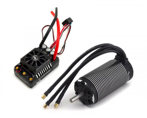 Бесколлекторная бессенсорная система Hobbywing COMBO-MAX5-56113/800KV (200A, 1/5) влагозащита