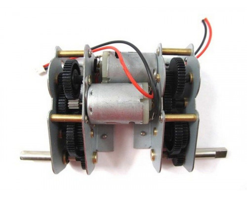 Редуктор левый и правый для танка King Tiger (металл) с подшипниками