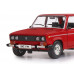Машина АВТОПАНОРАМА ВАЗ 2106, 1/22, красный, инерция, в/к 24,5*12,5*10,5 см