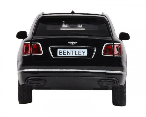 Машина АВТОПАНОРАМА Bentley Bentayga, черный, 1/34, свет, звук, инерция, в/к 17,5*13,5*9 см