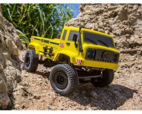 Краулер ECX 1:24 Scaler Crawler Barrage UV 4WD, электро, RTR (желтый)