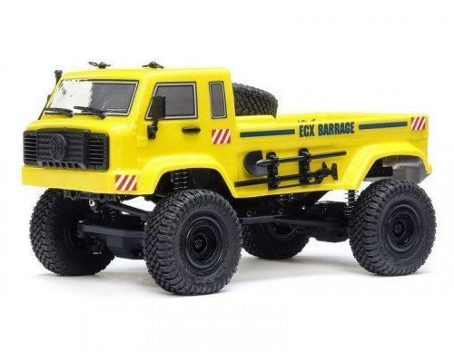 Краулер ECX 1:24 Scaler Crawler Barrage UV 4WD, электро, RTR (желтый)