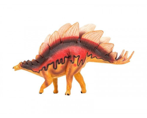 Игрушка динозавр MASAI MARA MM206-011 серии Мир динозавров Стегозавр, фигурка длиной 19 см