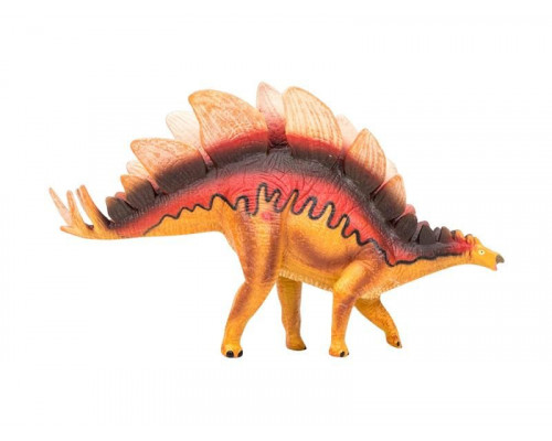 Игрушка динозавр MASAI MARA MM206-011 серии Мир динозавров Стегозавр, фигурка длиной 19 см