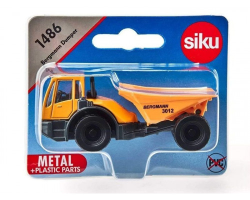 Грузовик Siku 1486 Bergmann 8 см, оранжевый