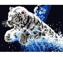 Картина по номерам 15х20 ПРЫЖОК (12 цветов)