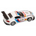 Машина АВТОПАНОРАМА BMW Z4 GT3, 1/38, белый, инерция, откр. двери, в/к 17,5*12,5*6,5 см