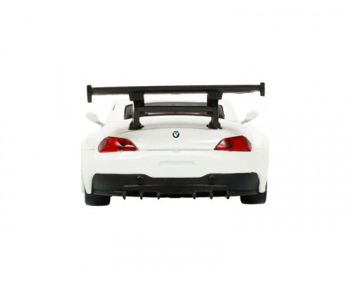 Машина АВТОПАНОРАМА BMW Z4 GT3, 1/38, белый, инерция, откр. двери, в/к 17,5*12,5*6,5 см